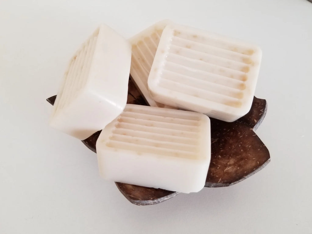 Soap - Oatmeal Soap Facial Bar - Set of Four Mini Bars