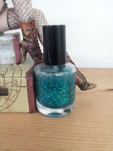 Indie Nail Polish - Glitter Polish - It's A Mystery - 15 ml