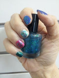 Indie Nail Polish - Glitter Polish - It's A Mystery - 15 ml