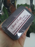 Soap - Charcoal and Rose Clay Spa Bar - Charcoal Soap